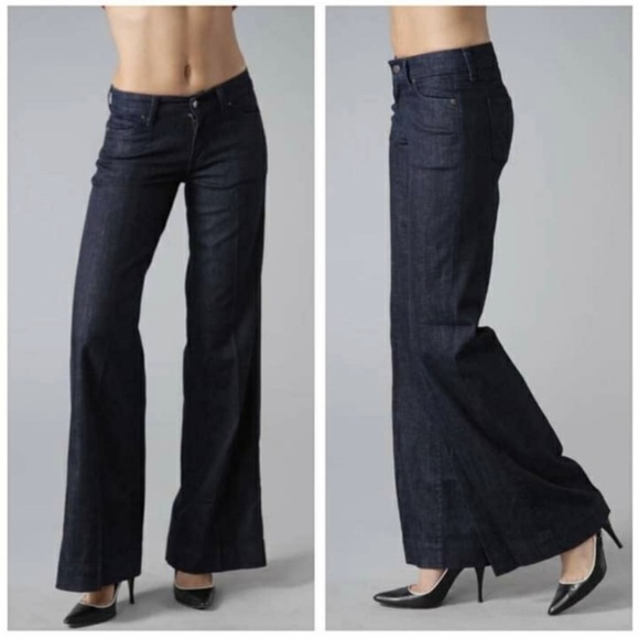 Citizens Of Humanity Garbo Palazzo Pant Mid Rise Jeans Size 31 - Picture 1 of 16